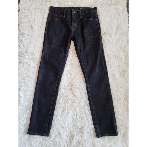 Roark Highway 128 Denim Straight Fit Jeans Size 31 Dark Wash - Picture 1 of 11